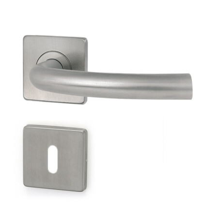 Okovje za vrata HOLAR MT 03 s kvadratno rozeto (nerjaveče jeklo)