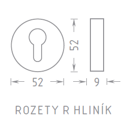 Rozeta za okovje ACT R PZ (F1, F2, F4, F9)