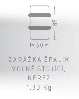 Talni omejevalnik ACT Prostostoječi blok (NERJAVEČE JEKLO)