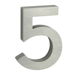 Hišne številke RICHTER 3D RN.100LV (ALUMINIJ)