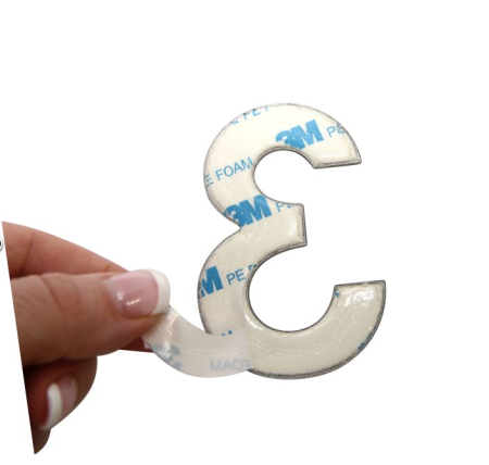 Hišne številke RICHTER 3D RN.100LV (ALUMINIJ)
