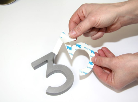 Hišne številke RICHTER 3D RN.100LV (ALUMINIJ)