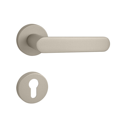 Okovje za vrata MP FO - OKROGLO - R (NP - Nickel pearl)