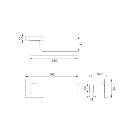Vratno okovje MP CE - FLAT - HR (T - Titanium)