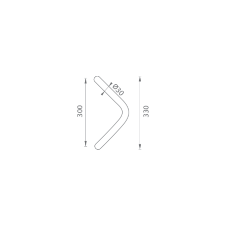 KLJUKA MP M6 WA/BD-WOOD - kos (Rjava RAL 8019)