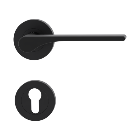 Vratno okovje MP - GK - LEAF LIGHT - R (Graphite black)
