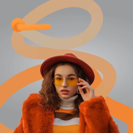 Vratna strojna oprema MP CB - MOOD ONE - R (oranžna mat)