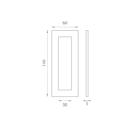 Steklena lupina MP JNF - IN. 16.558.A (BN - Brušeno nerjaveče jeklo)