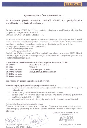 Samozapiralna naprava z drsno tirnico MP GZ - TS 3000 (rjava)