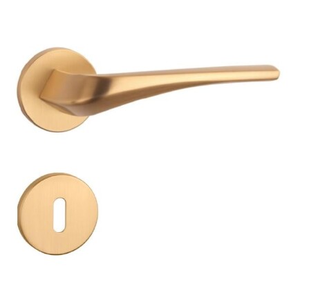 Okovje za vrata MP Dalia - R 7S (OLS - brušena medenina)