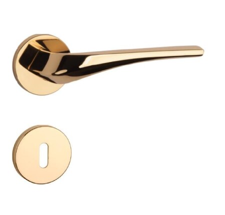 Vratno okovje MP Dalia - R 7S (OLV - polirana lakirana medenina)