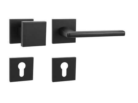 Vratno okovje MP - PRIMA - HR SQ6 (BS - črna mat)