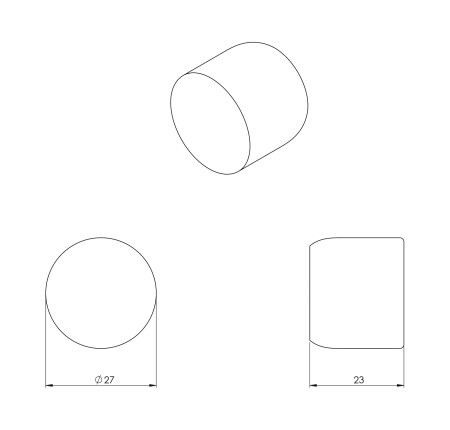 WC set MP PUNTO - WC ključ (OLM - zlata mat)