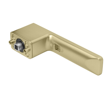 Kljuka za vrata z zaklepanjem MPK - GRANDERA SWITCH LOCK - RT (OLS - brušena medenina)