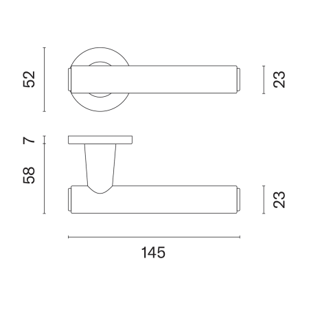 Vratna strojna oprema MP AS - EGERIA - R 7S (OLS - Brušena medenina / rjavo usnje)