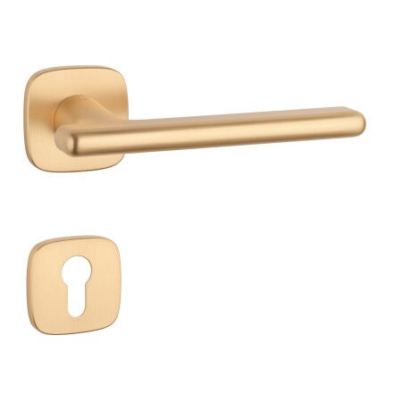 Okovje za vrata MP AS - MARANTA - QR 7S (OLS - Brušena medenina)