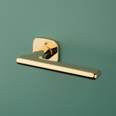 Okovje za vrata MP AS - MARANTA - QR 7S (OLV - Polirana lakirana medenina)