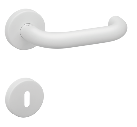 Okovje za vrata MP TI COSLAN - R 2000 (WS - Bela mat)