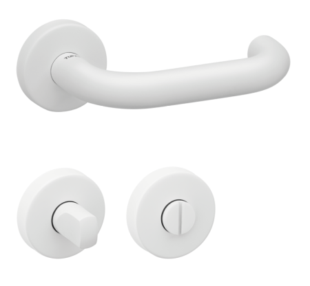 Okovje za vrata MP TI COSLAN - R 2000 (WS - Bela mat)