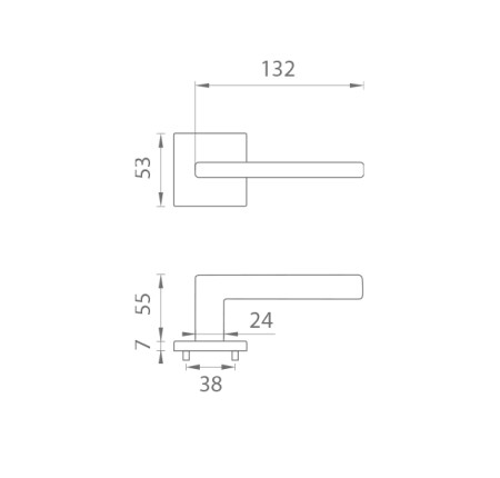 Vratna strojna oprema MP Pyrola - HR 7S (HNM - rjava mat)