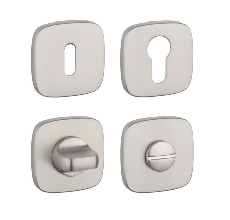 Rozeta za vrata MP AS - QR 7S (NP - Nikelj biser)