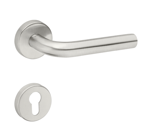 Okovje za vrata MP TI - MONA - R AP 2001 (BN - Brušeno nerjaveče jeklo)