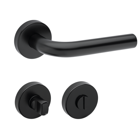 Okovje za vrata MP TI - MONA - R AP 2001 (BS - Črna mat)