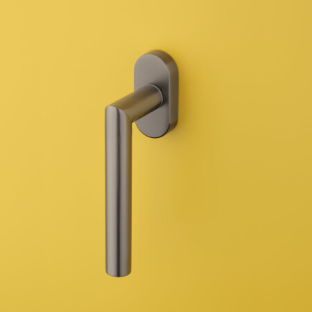 Euro okenska kljuka MP SH - DK - OVALNA - 1701 (PVD - Titan PVD)