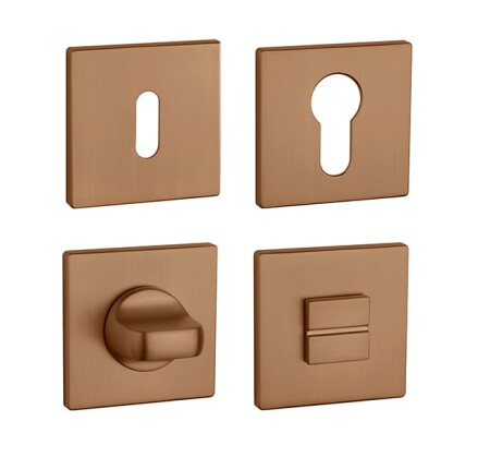 Rozeta za vrata MP AS - HR 5S (CUM PVD - mat bakreno PVD)