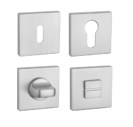 Rozeta za vrata MP AS - HR 5S (OCS - brušen krom)