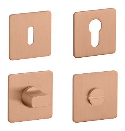 Rozeta za vrata MP SH - HR 3SM (CUM PVD - mat bakrena PVD)