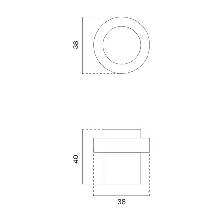Zapora vrat MP SH 1718 (T PVD - Titanov PVD)