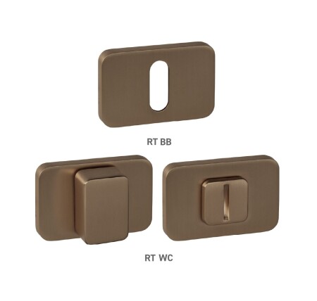 Rozeta za vrata MP MPK - PERFECTA - RT (CUM - Mat baker)