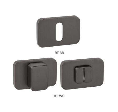 Rozeta za vrata MP MPK - PERFECTA - RT (T - Titan)