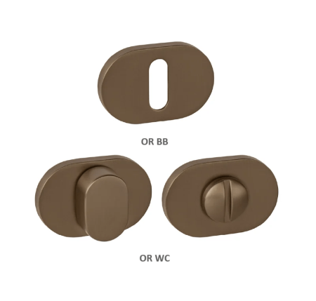 Rozeta za vrata MP MPK - IMPRESSA - OR (CUM - Mat baker)