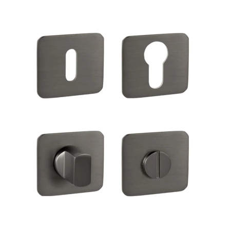 Rozeta za vrata za kljuko MP GK - ONE - HR (kašmirsko siva)