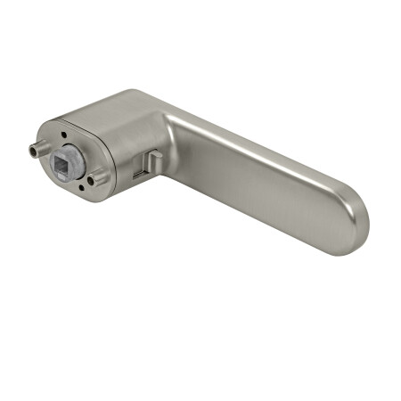 Strojna oprema za vrata MP MPK - IMPRESSA STIKALO ZAKLEP - OR z zaklepanjem na ročaju (NP - biserni nikelj)