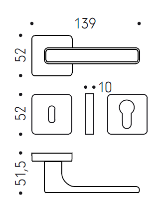 Vratna strojna oprema MP MOOD DUEQ - HR (vijolična mat)