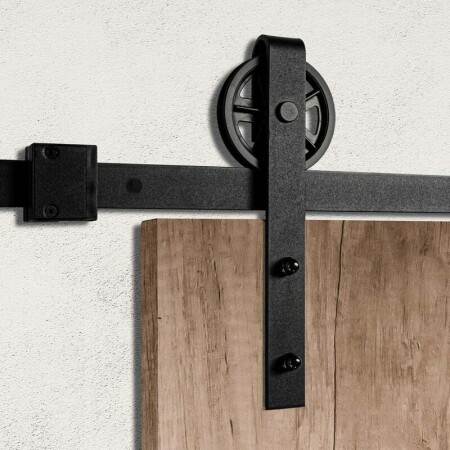 Drsni sistem MP VINTAGE 1 z blažilnikom in 2m tirnico (BS - črna mat)