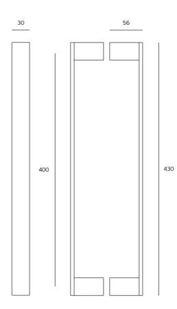 Kljuka za vrata MP JNF - IN.07.153.D (TG - Titanovo zlato)
