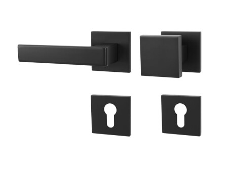 Vratno okovje MP HIT HR SQ6 (BS - Mat črna)