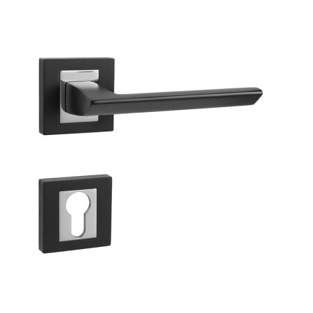 Vratno okovje MP Jasper HR (BS/OC - mat črna / svetleči krom)