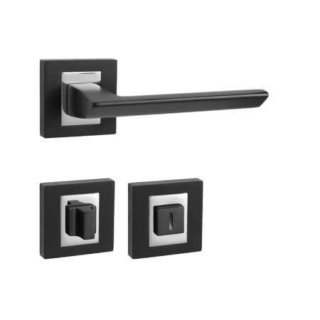 Vratno okovje MP Jasper HR (BS/OC - mat črna / svetleči krom)