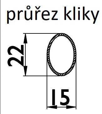 Okensko okovje TWIN BLOCK H 1807 HR RO (E)