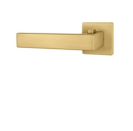 Vratno okovje MP - TI - SQUARE - HR 4275Q 7S z zaklepanjem, 38-45 mm (OLM - Gold mat)