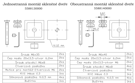 Kljuka za vrata ROSTEX GAMA (mat inox) - obojestranska