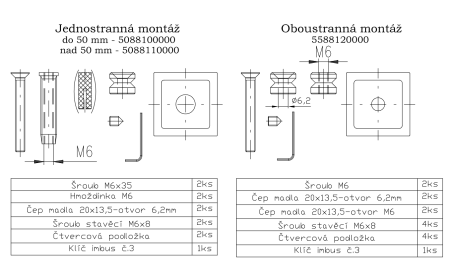 Kljuka za vrata ROSTEX GAMA (mat inox) - obojestranska