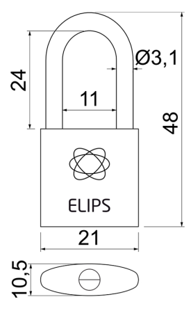 Ključavnica RICHTER RV.ELIPS.20.PL.SU1