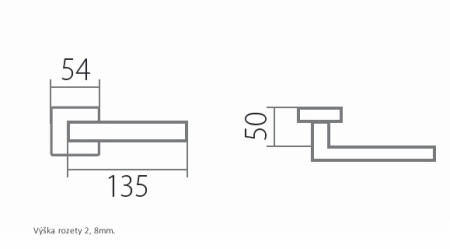 Varnostni okov TWIN BLOCK, FL DEF HR (E)