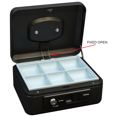 Jeklena blagajna z vzvodom RICHTER LC.200 (mat črna)